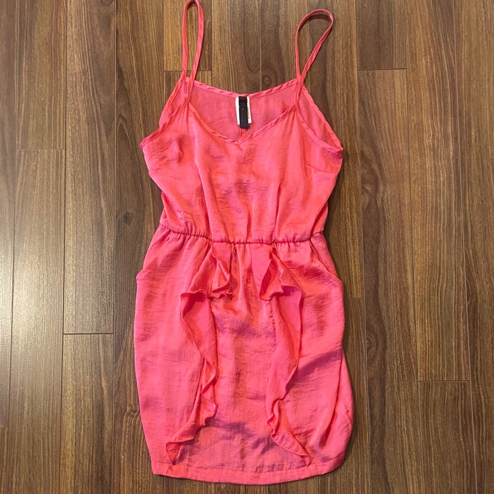 Vibrant Pink Mini Dress